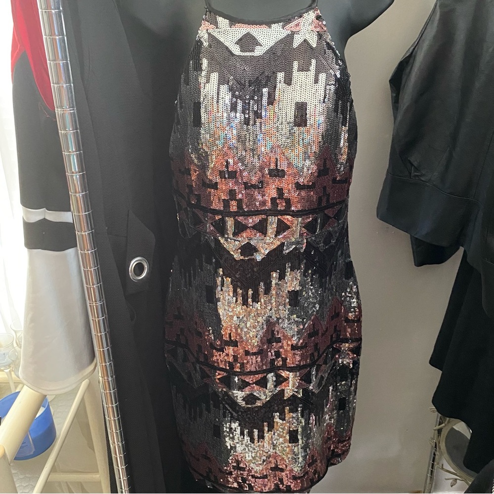Sequined Party Dress